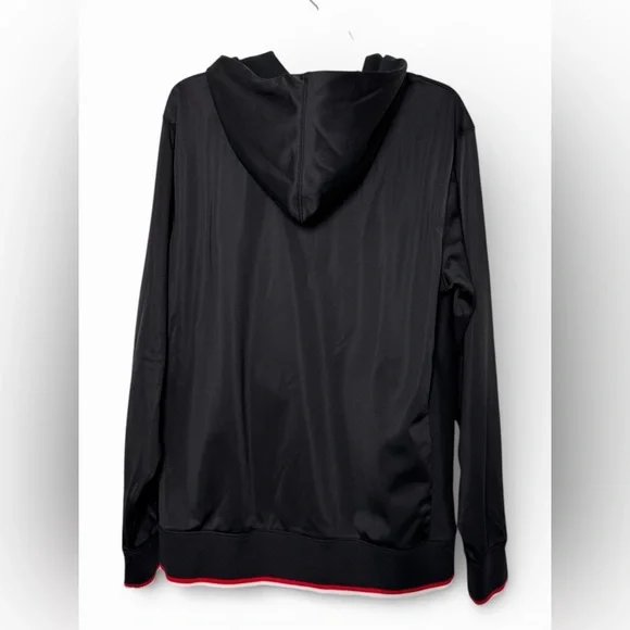 The North Face Men’s Medium Full Zip Hoodie Jacket Black Fleece Lined - Picture 10 of 16